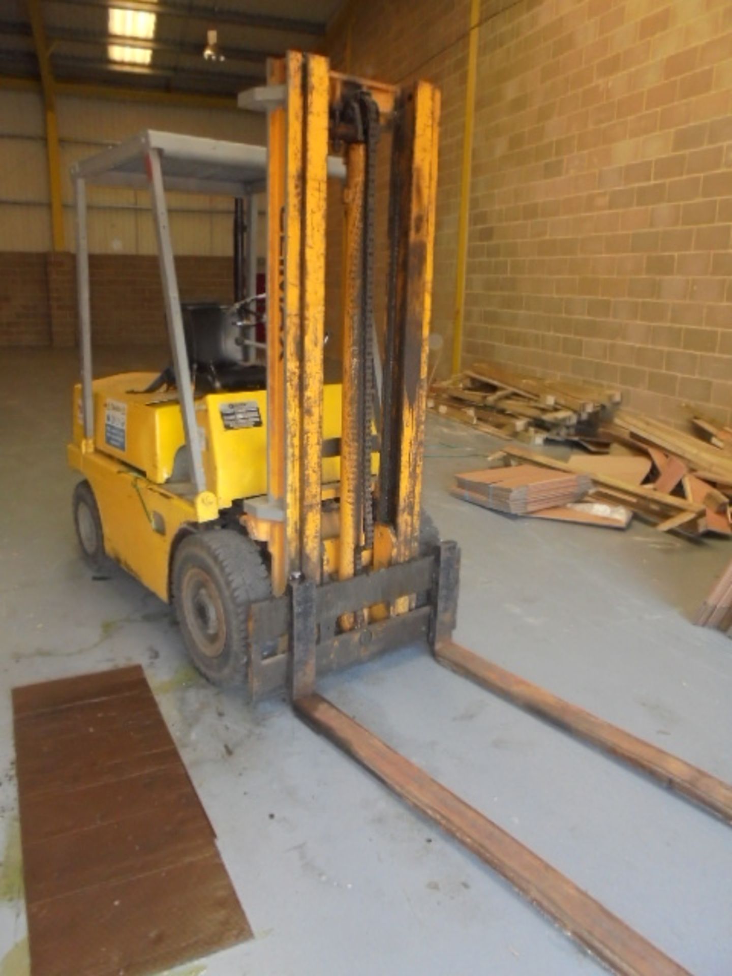 Climax Diesel Forklift, Model 50DA - Image 4 of 17