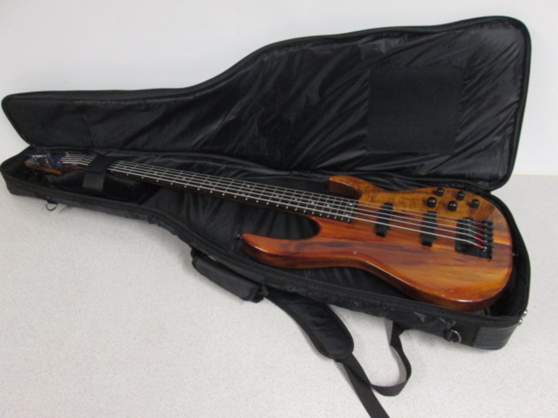 Garvin 5 String Bass Guitar - Image 6 of 7