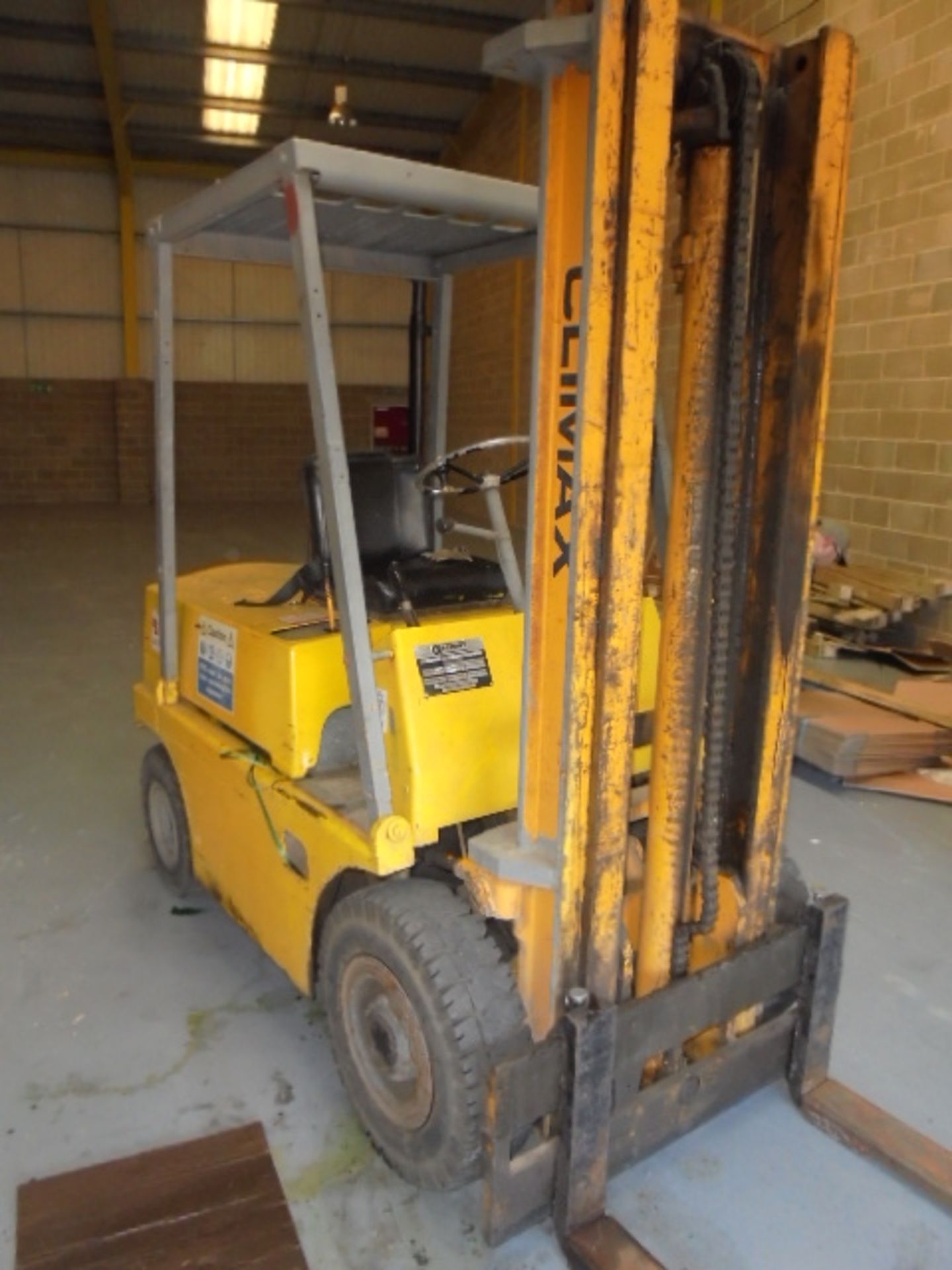 Climax Diesel Forklift, Model 50DA - Image 5 of 17