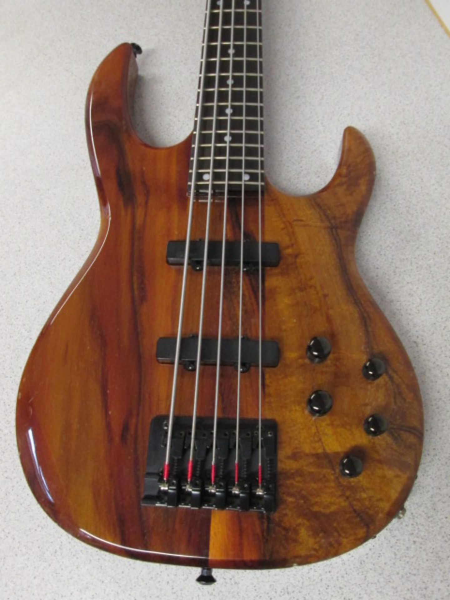 Garvin 5 String Bass Guitar - Image 3 of 7
