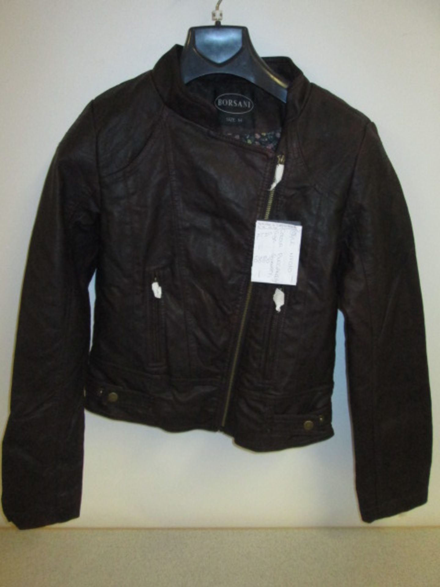 Lot to Include Approx 1200 Immitation Leather Ladies Jackets - Image 4 of 8