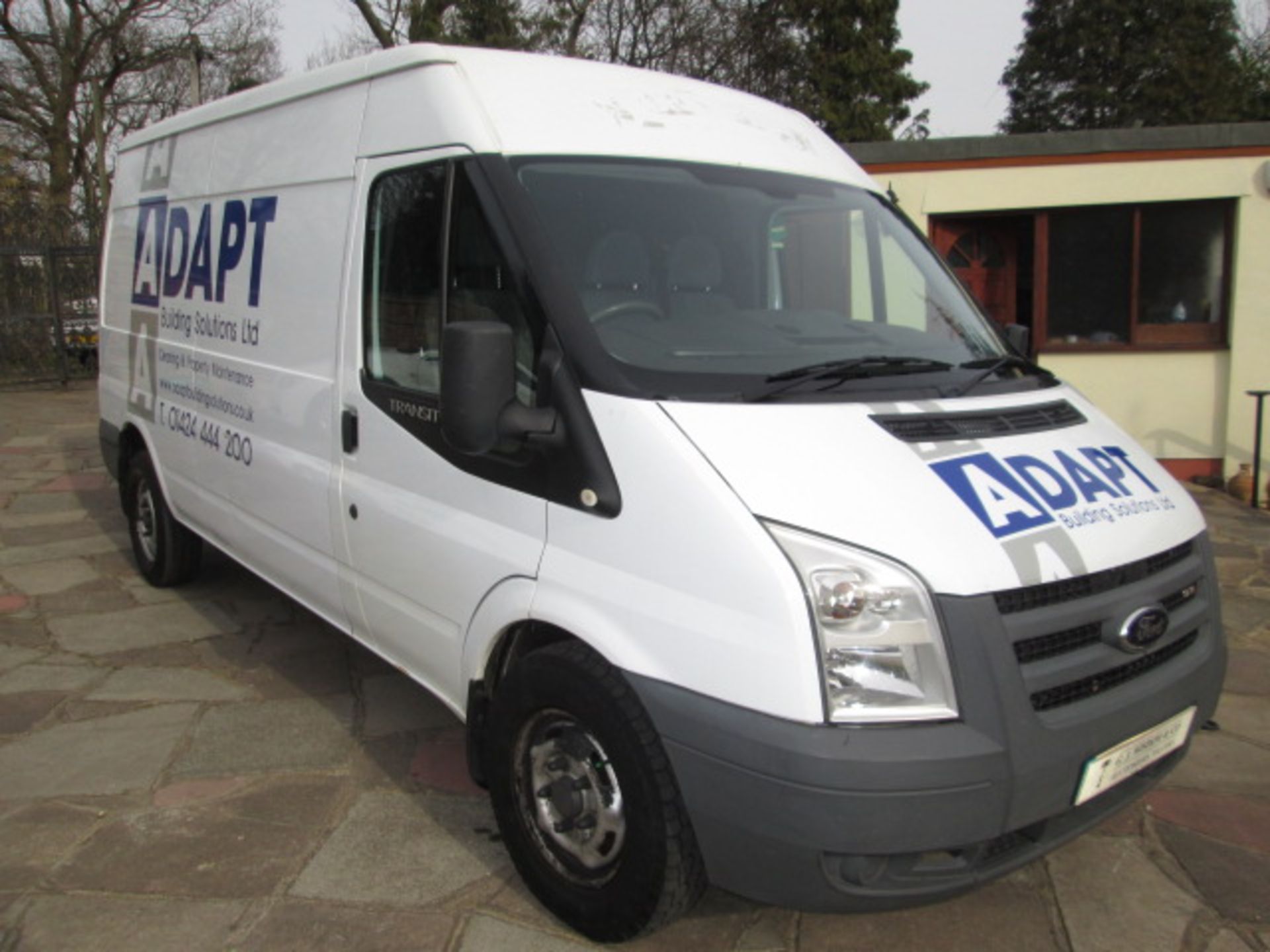 (GV09 BWN) Ford Transit 115 T350L White Panel Van