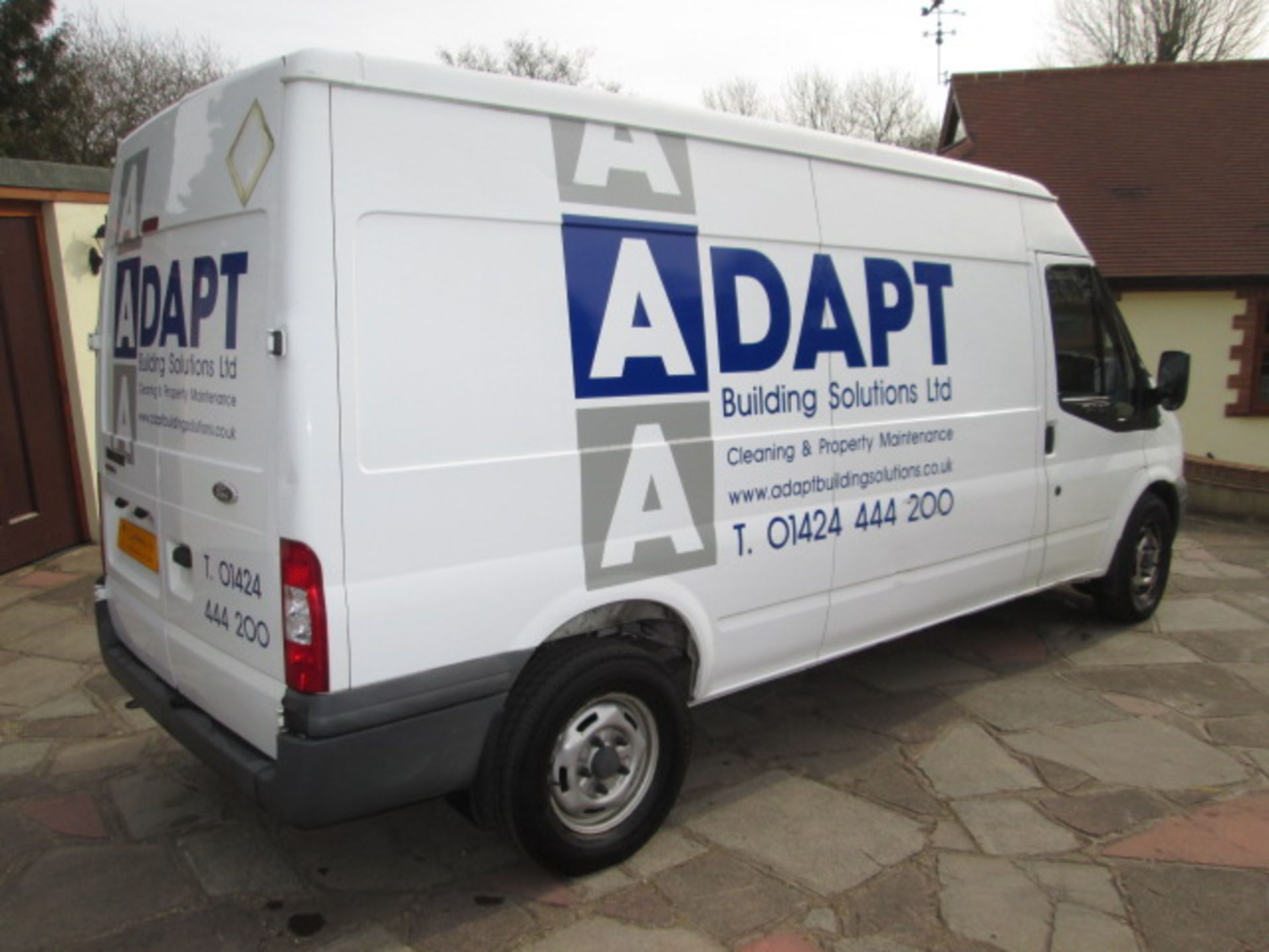 (GV09 BWN) Ford Transit 115 T350L White Panel Van - Image 7 of 18