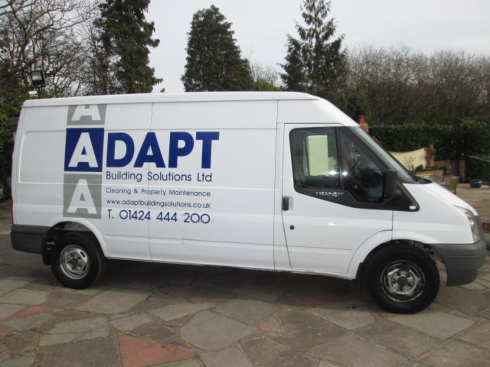 (GV09 BWN) Ford Transit 115 T350L White Panel Van - Image 5 of 18