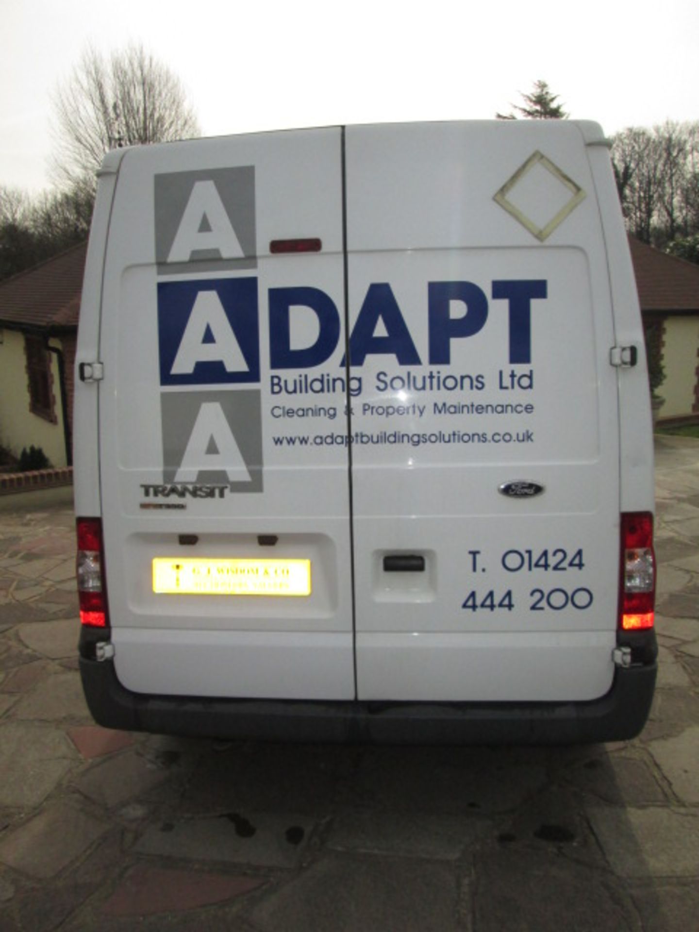 (GV09 BWN) Ford Transit 115 T350L White Panel Van - Image 8 of 18