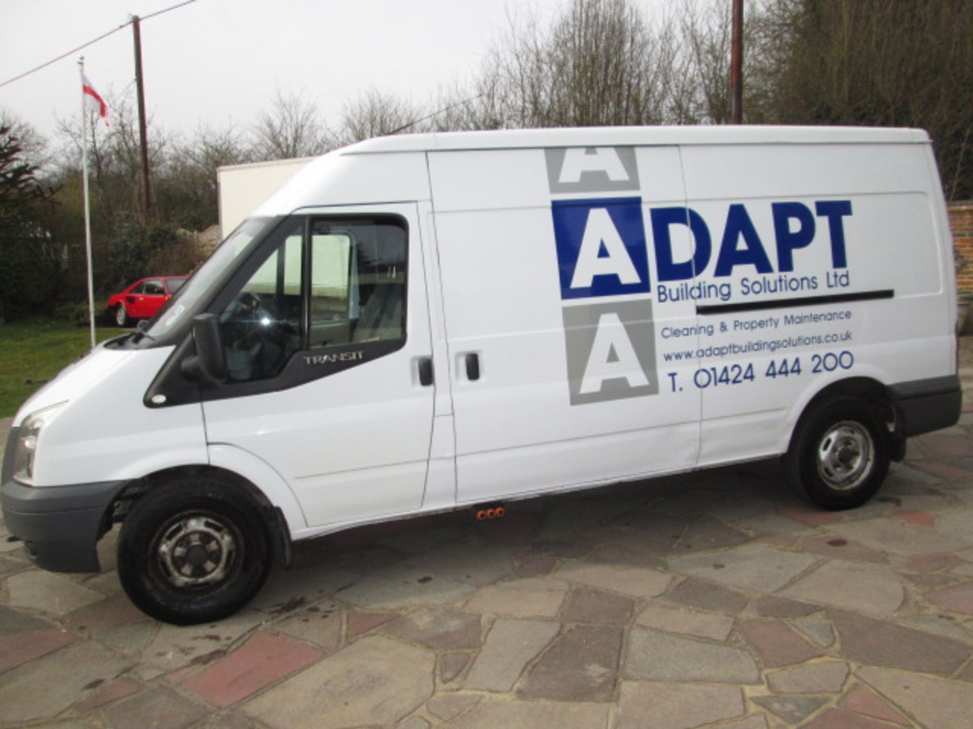 (GV09 BWN) Ford Transit 115 T350L White Panel Van - Image 3 of 18