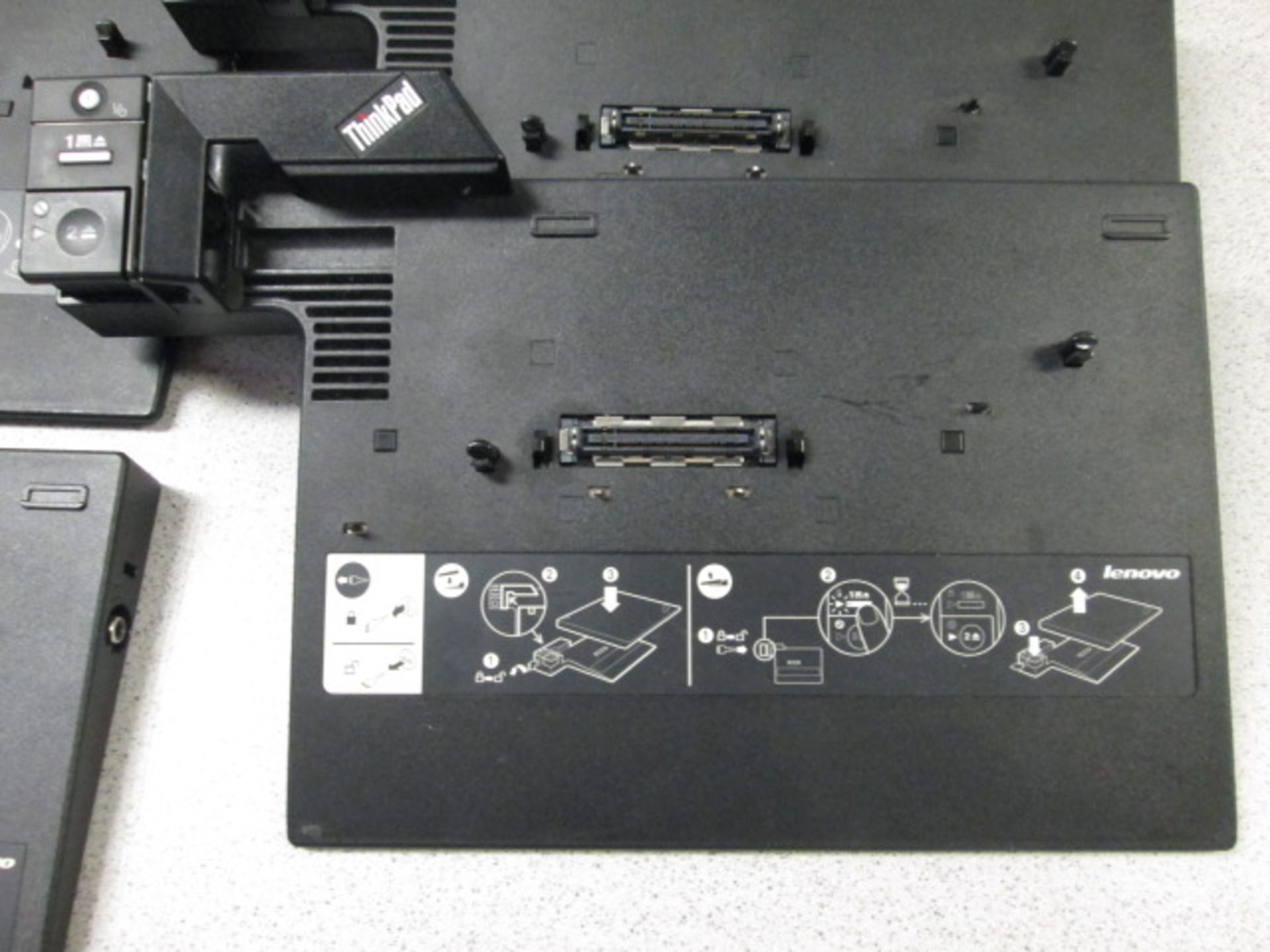 10 x Lenovo ThinkPad Docking Station, Type 2504 (No Keys) & 10 Lenovo AC Adapters. - Image 2 of 3