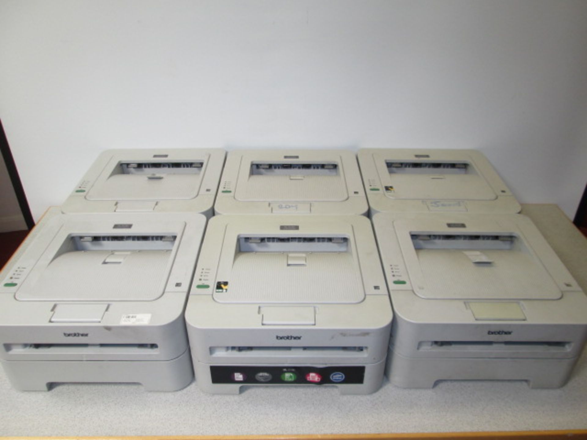 6 x Brother HL-2130 Laser Printers.