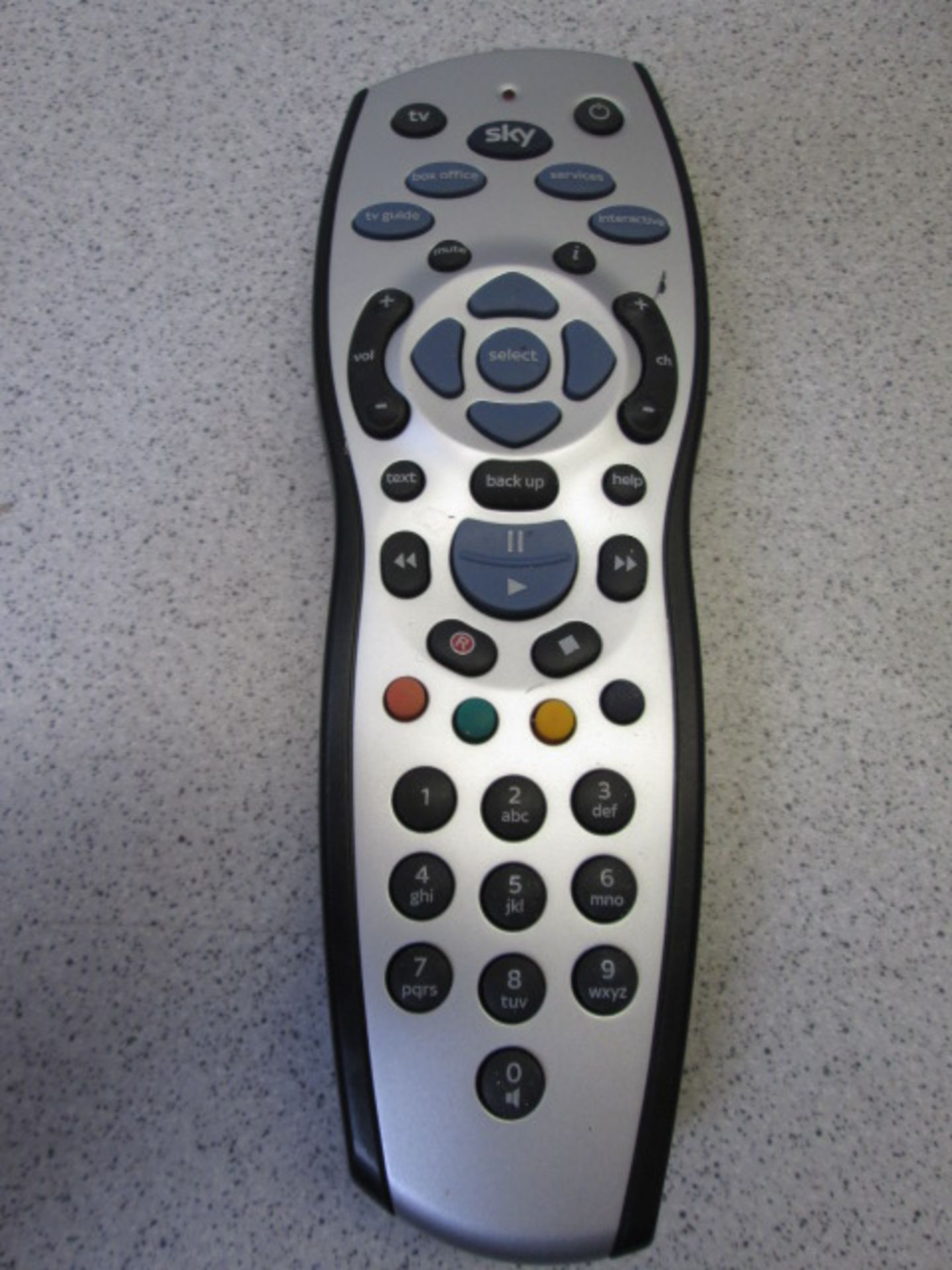 Sky HD Box, Model - DRX595 with Power Lead & Sky Remote - Image 3 of 3