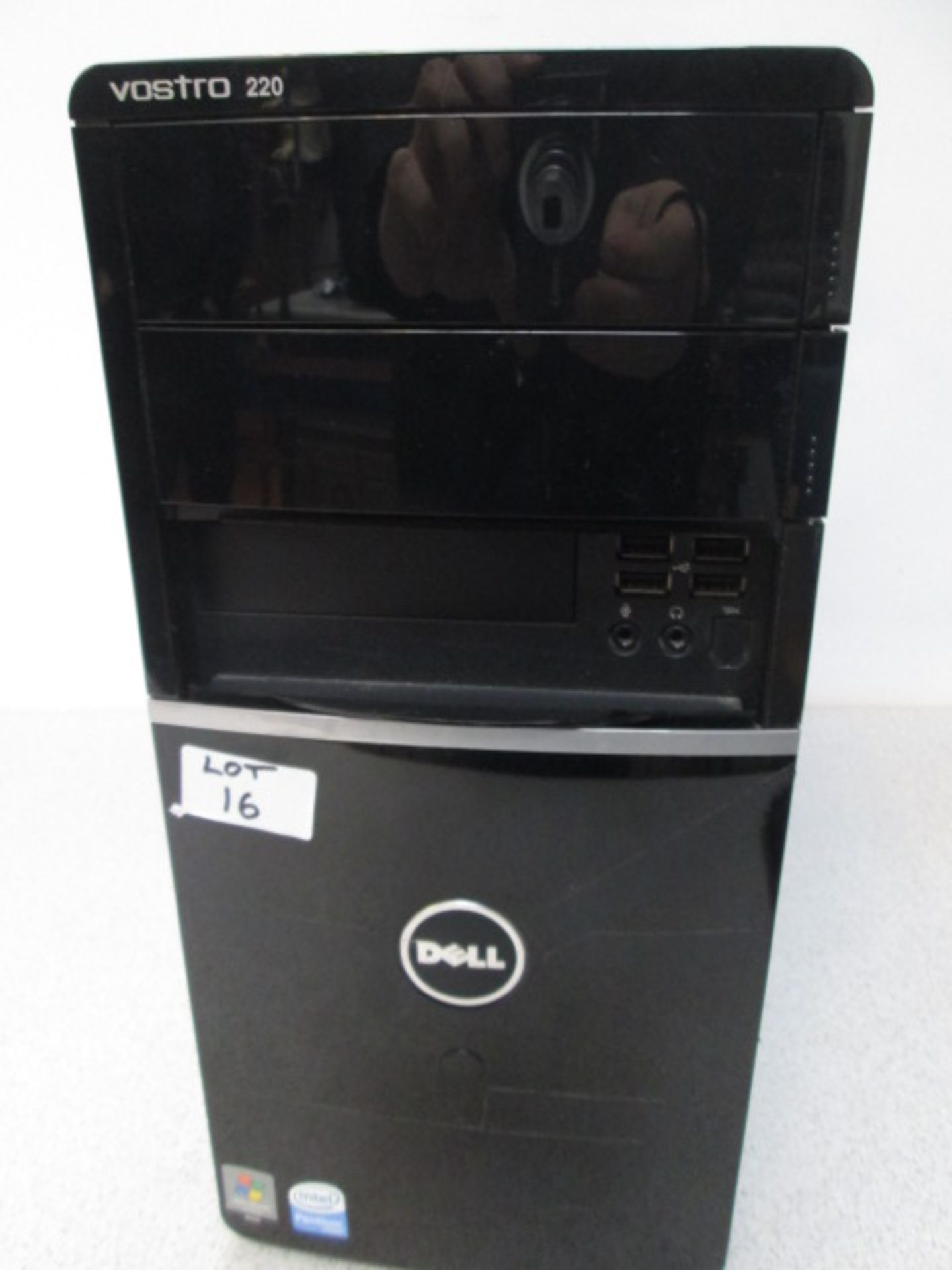 Dell Vostro 220 Tower PC, Intel Pentium Dual Core Processor, CPU E5200 @ 250 GHZ, 232 HDD, 2GB - Image 2 of 2