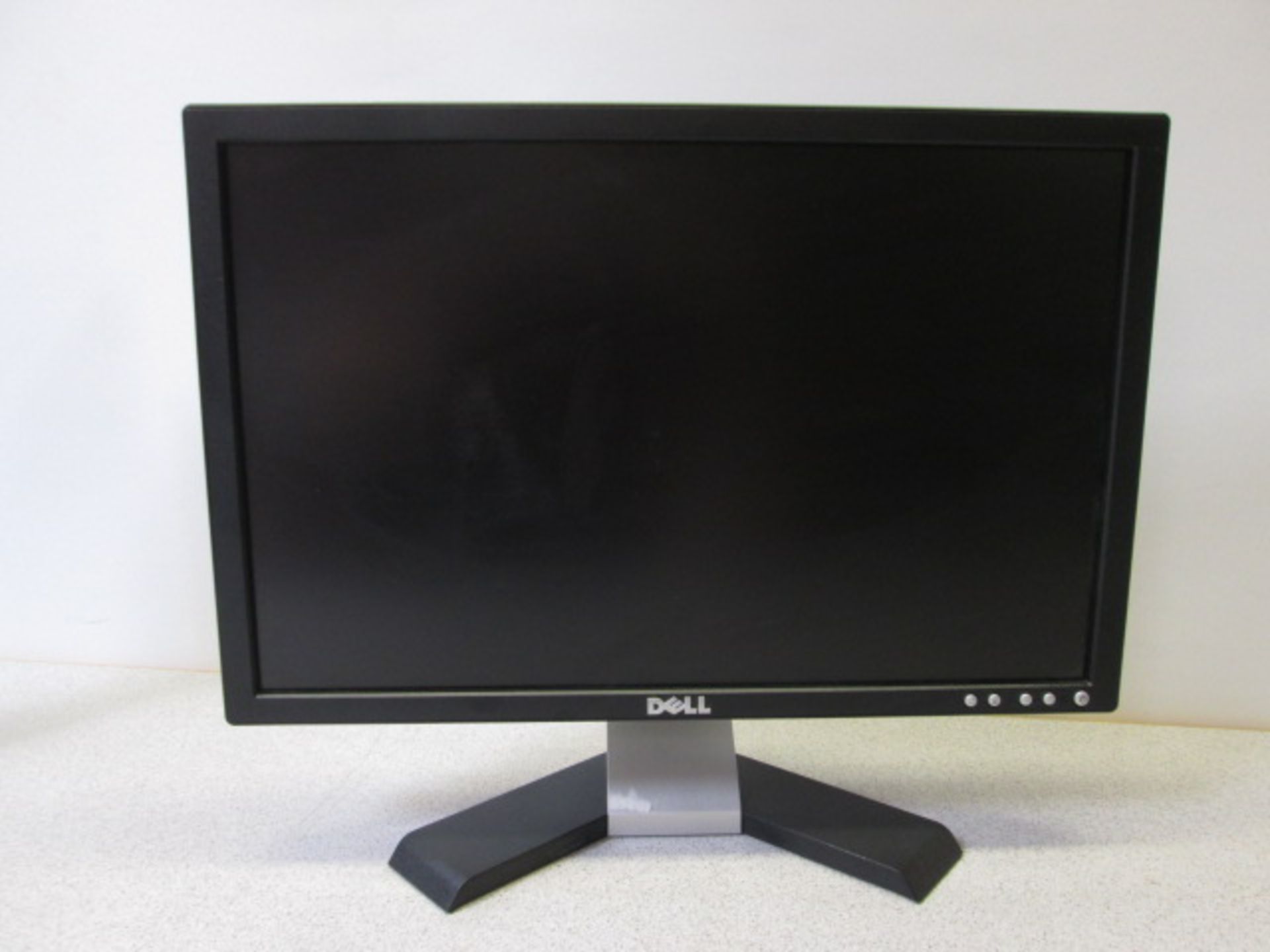 Dell 19" LCD Monitor, Model E198WFPf with Power Supply & VGA Monitor Lead - Image 4 of 4