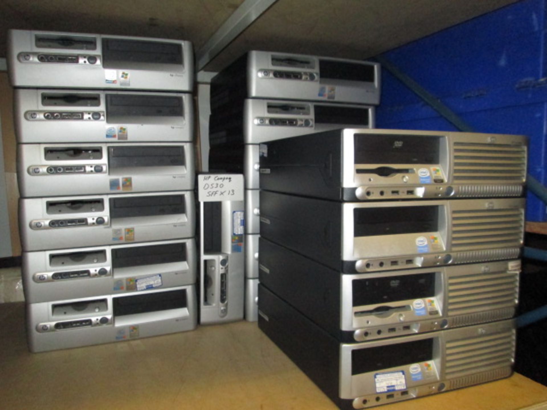 Lot to Include: 13 x HP Compaq D530, 4 x HP Compaq DC 7600 & 3 x Dell Dimension 2350. Sold with no - Image 6 of 6