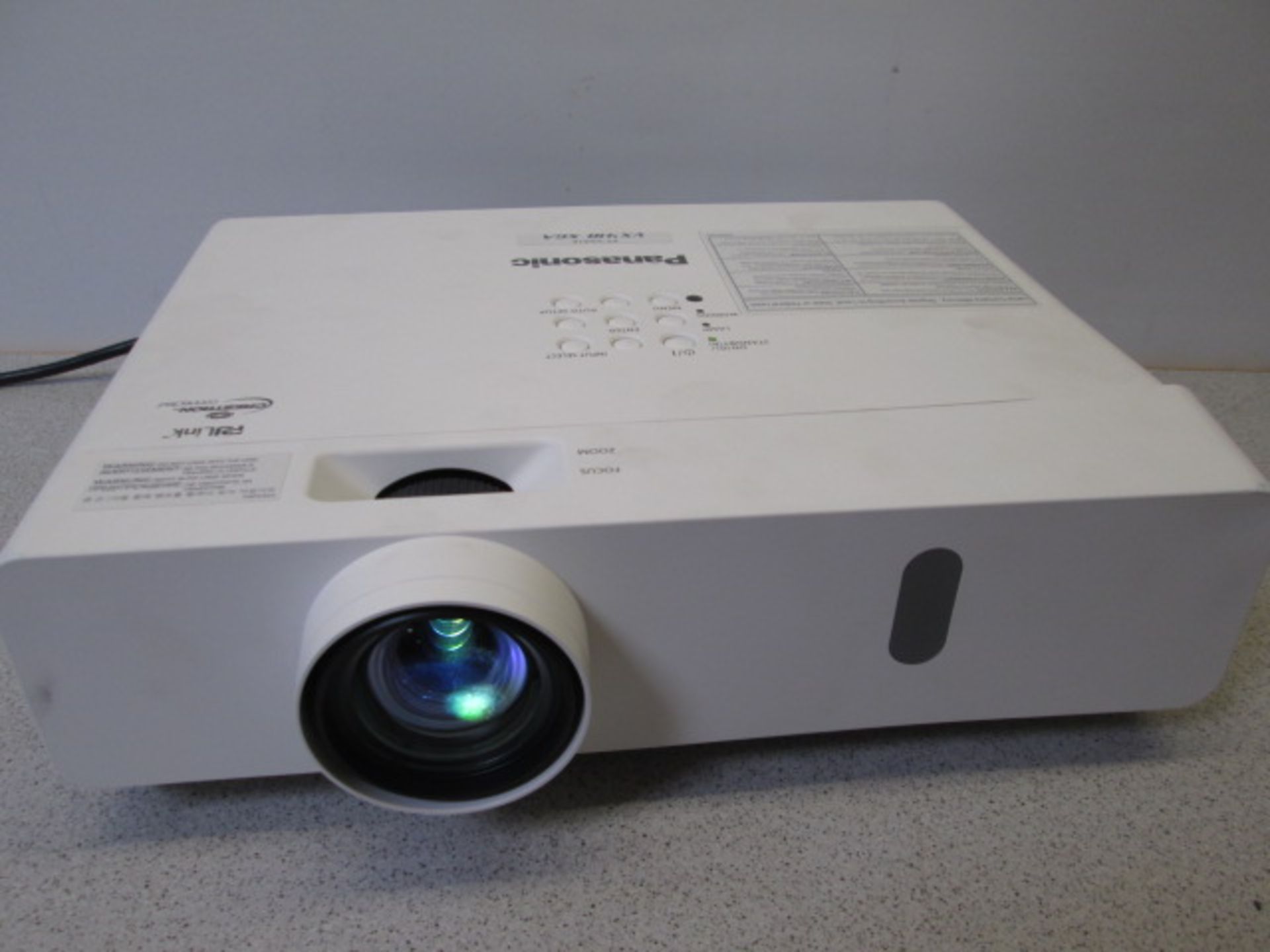 Panasonic High Definition LCD Projector - Model PT-VX410Z. Comes with Power Supply & Unicol Oxford - Image 3 of 5