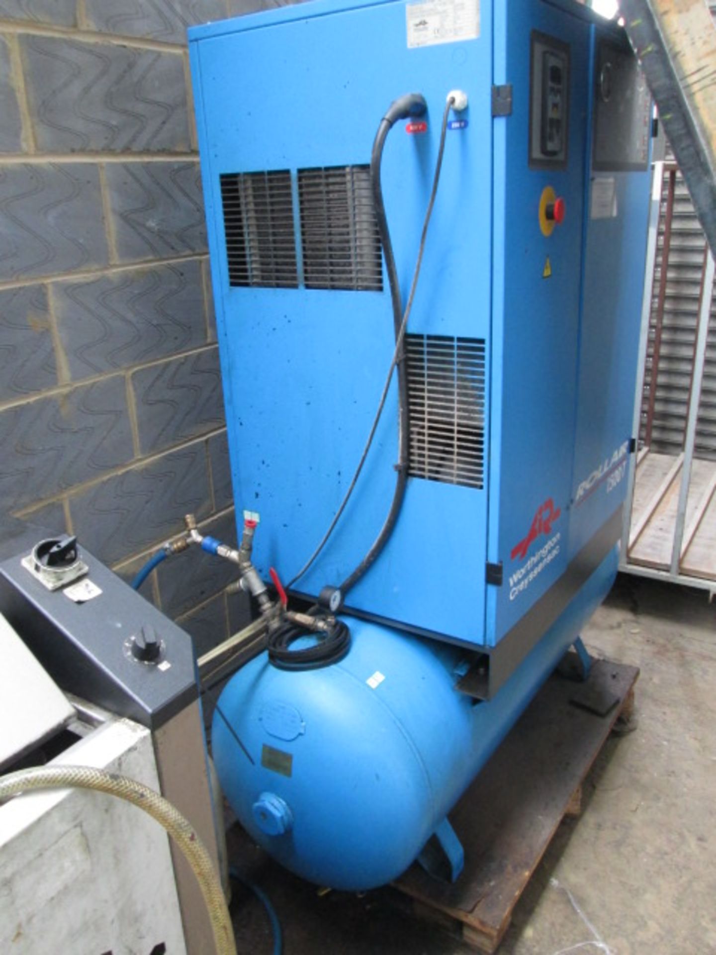 Worthington Rollair 1500T Rotary Compressor - Image 2 of 5