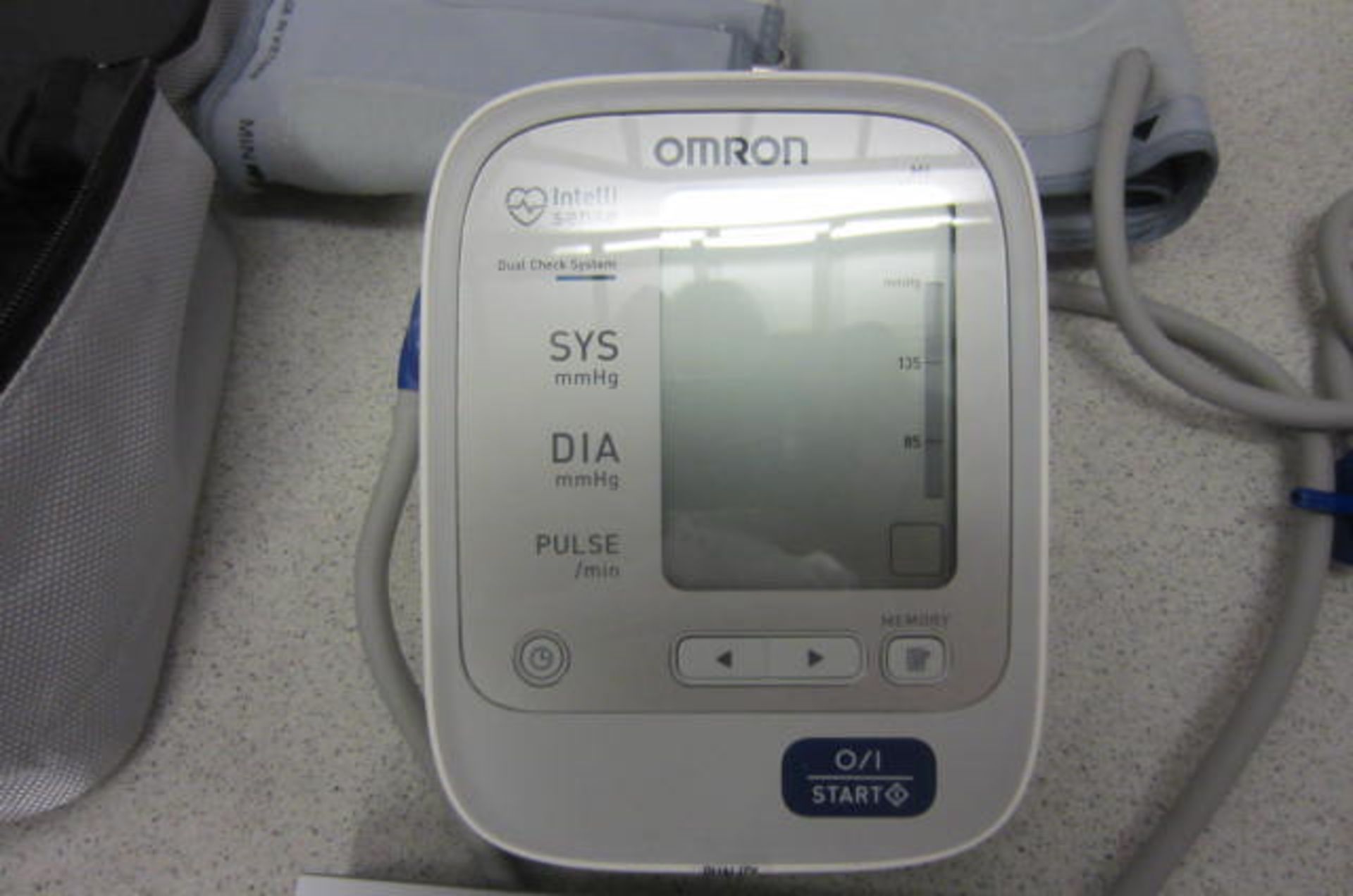 An Omron Automatic Blood Pressure Monitor, Model M6. Appears As New/Unused. - Image 2 of 2
