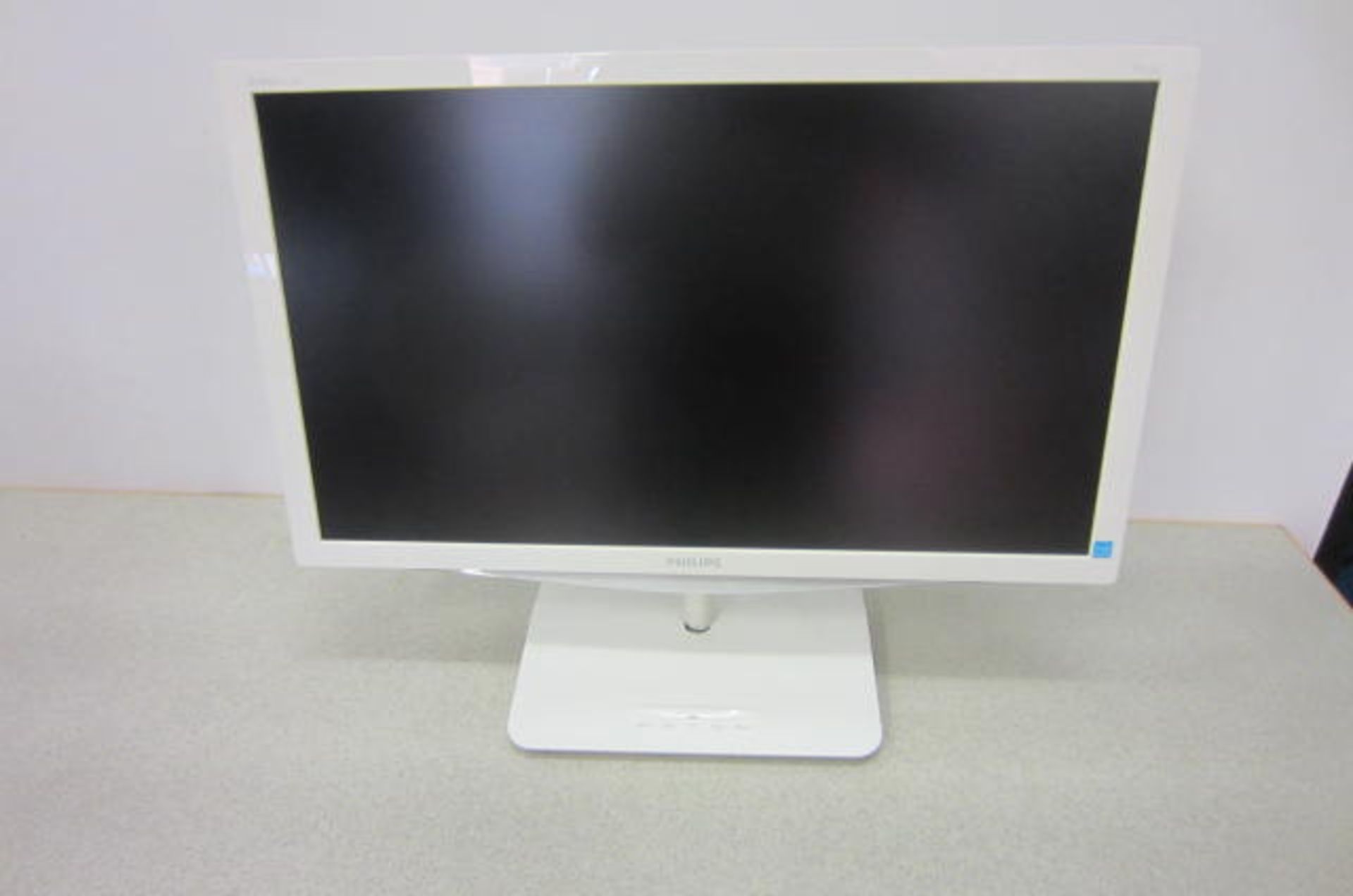Philips Brilliance 239C IPS LED Wide Screen Monitor, Thin Panel, White Surround.