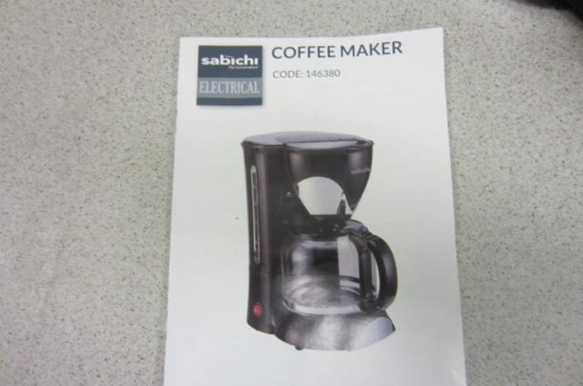 New/Unused Sabichi Coffee Maker - Image 2 of 2