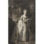 VALENTINE GREEN NACH PIERRE-ETIENNE FALCONET Bildnis Elisabeth Vernon, Lady Nunham 1769