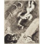 MARC CHAGALL 
Pestowatik bei Witebsk 1887-1985 Saint-Paul-de-VenceLe Bûcheron et Mercure  (aus Les