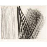 HANS HARTUNG 
Leipzig 1904-1989 AntibesOhne Titel
Unten rechts in Bleistift signiert "Hartung" und