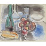 RAOUL DUFY 
Le Havre 1877-1953 ForcalquierNature morte au pain
Entstanden ca. 1920. Unten rechts