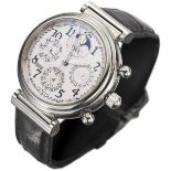 Herrenarmbanduhr der Marke IWC "Da Vinci Perpetual Calendar", Edelstahl
Rundes, massives