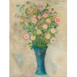 GEORGES D'ESPAGNAT  
Paris 1870-1950 ParisFleurs dans un vase
Oben links monogrammiert "GdE".