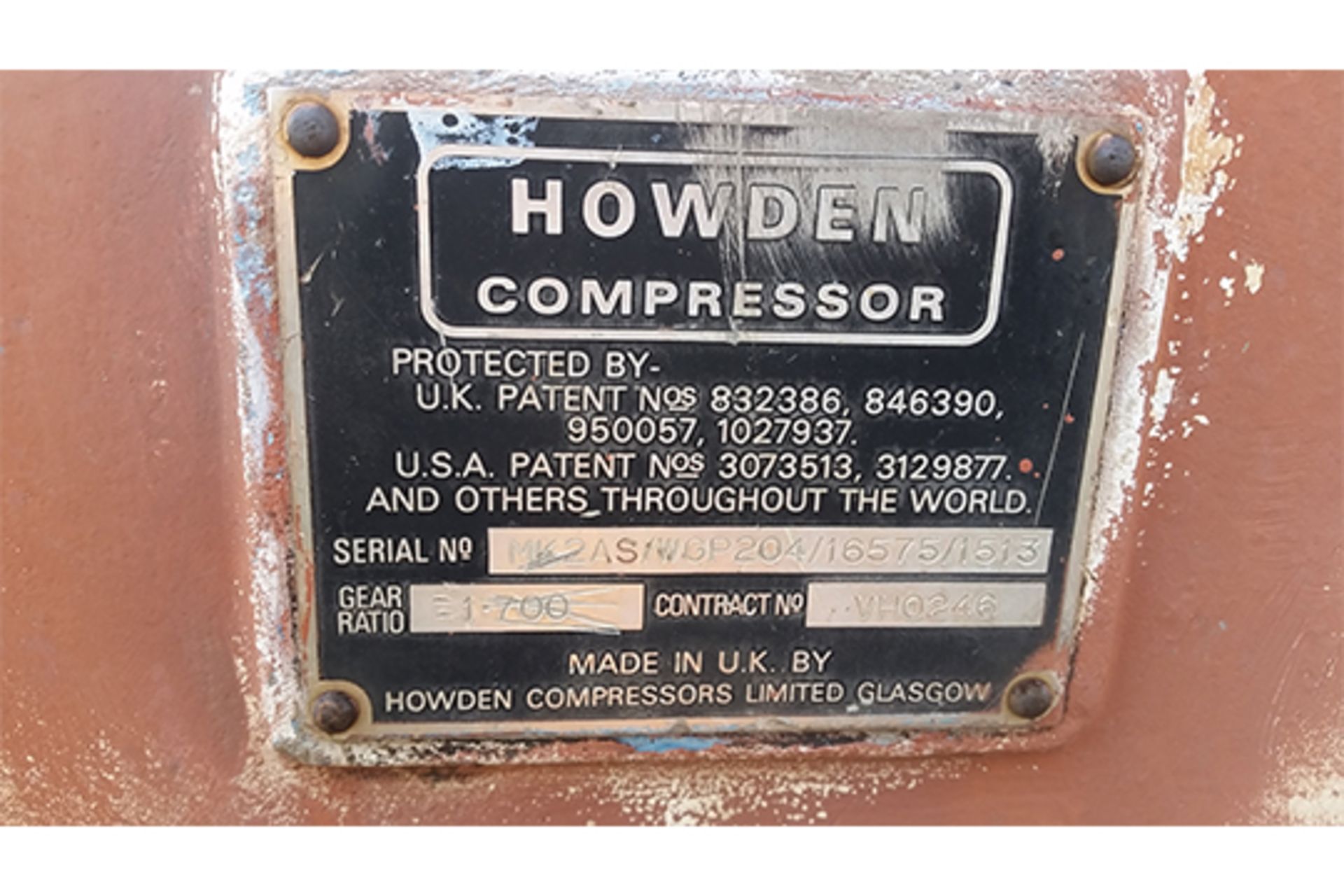 Howden compressor - Image 2 of 4