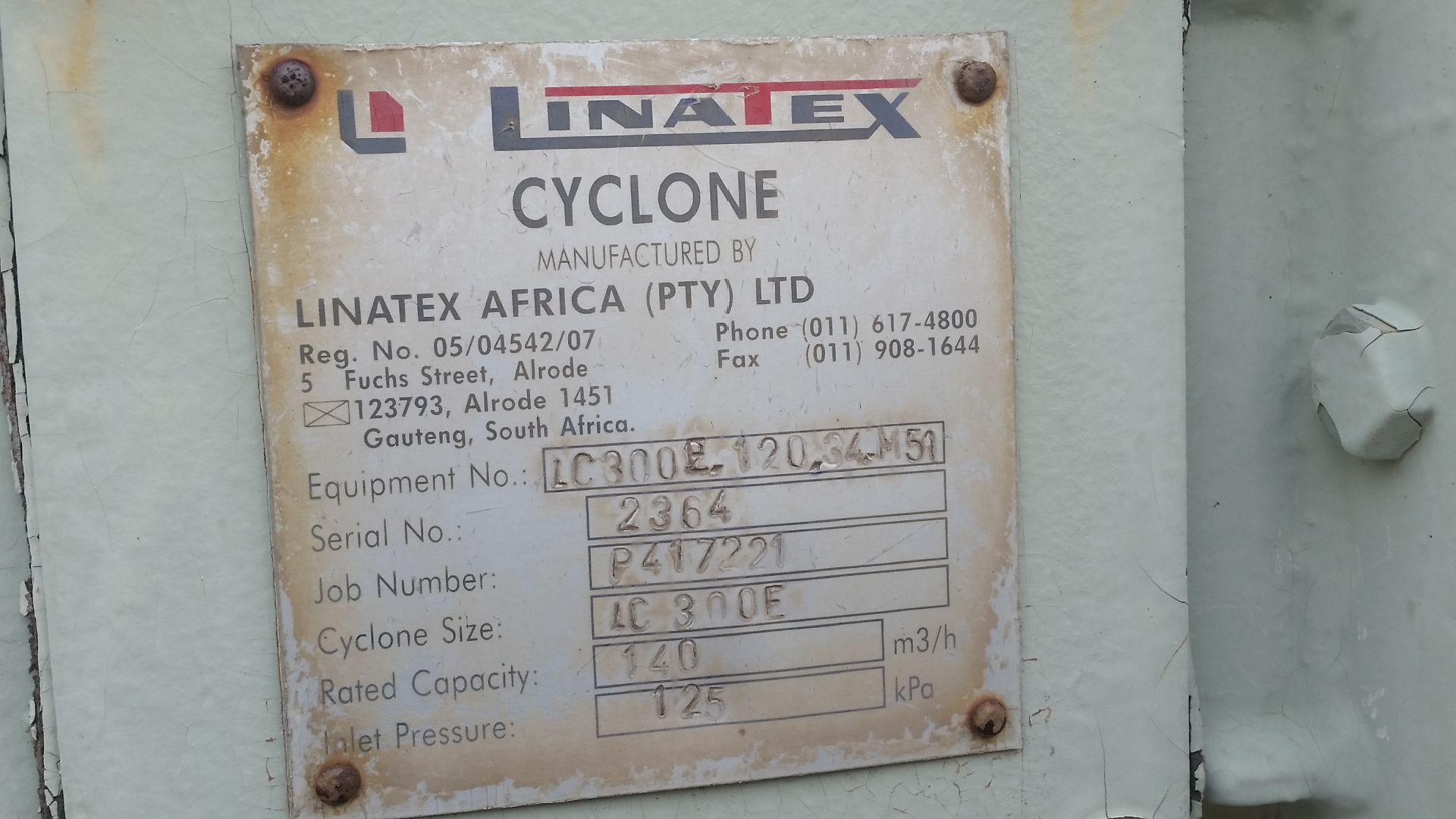 Cluster Cyclones  ( Linatex ) - Image 4 of 4
