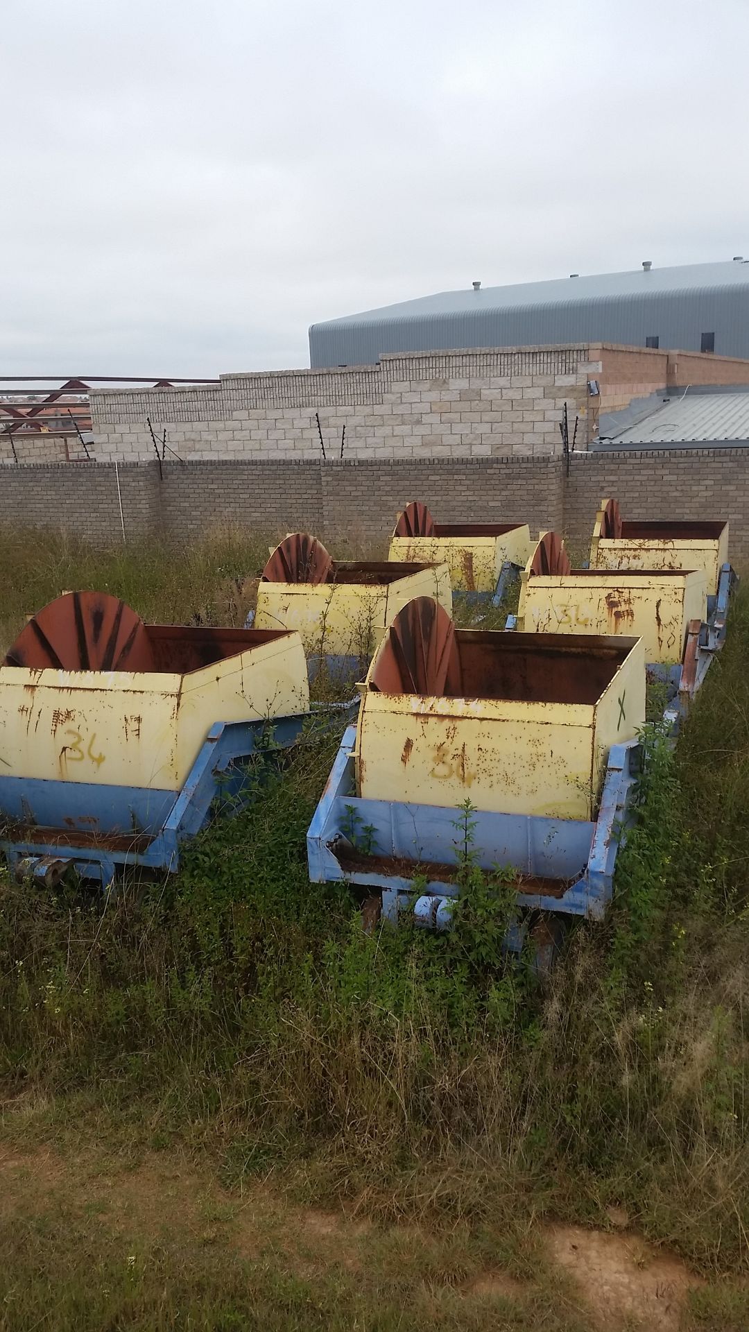 Underground Mining Rail cars ( material)