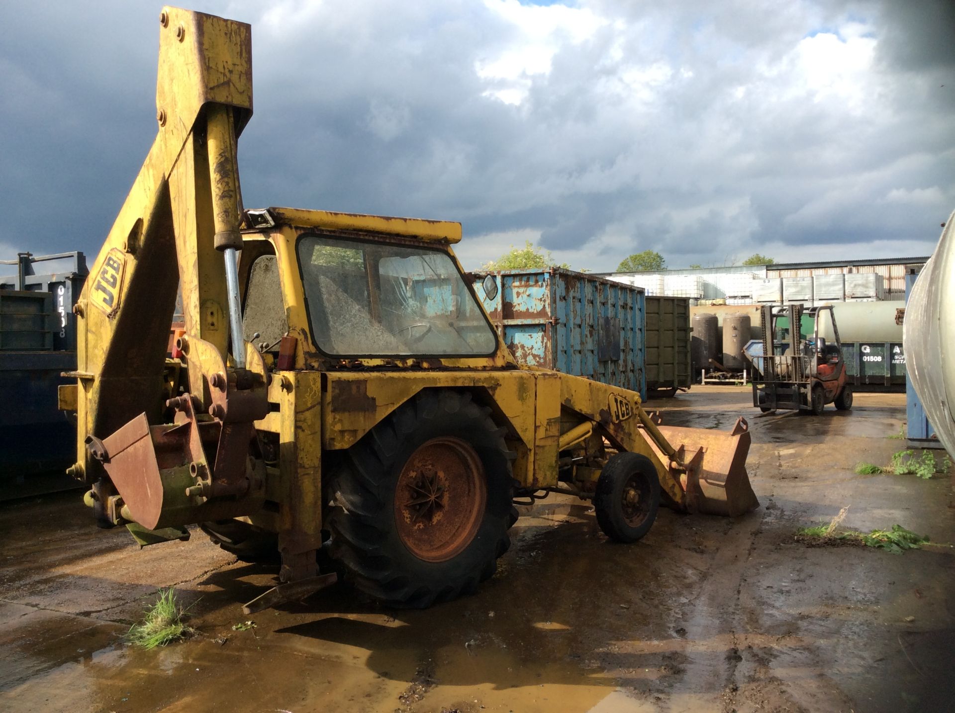 JCB BACK 3C HOE DIGGER SPARES OR REPAIRS