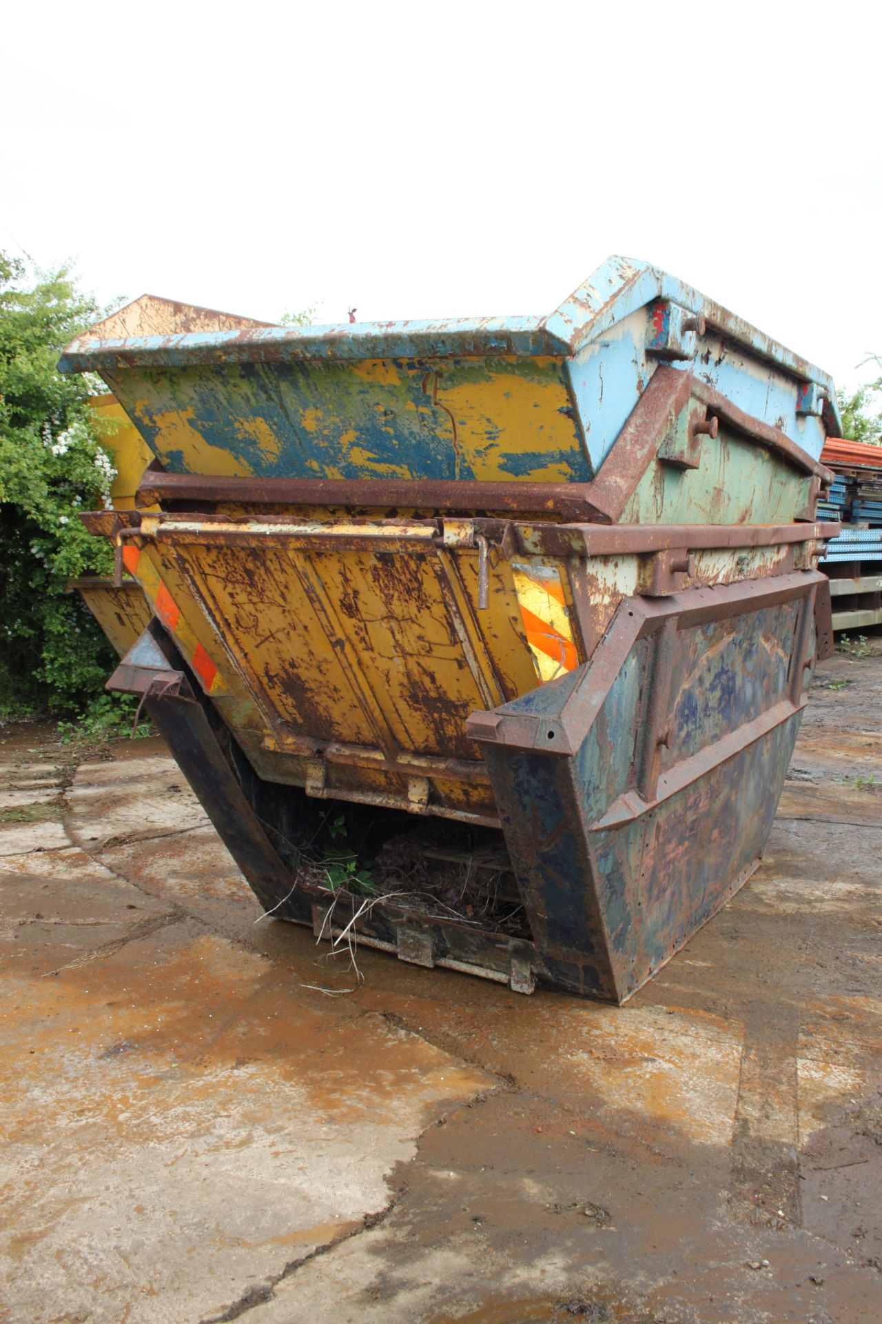 4 X SKIPS IN NEED OF REPAIR, 3 X 6M 1 X8M - Image 2 of 2