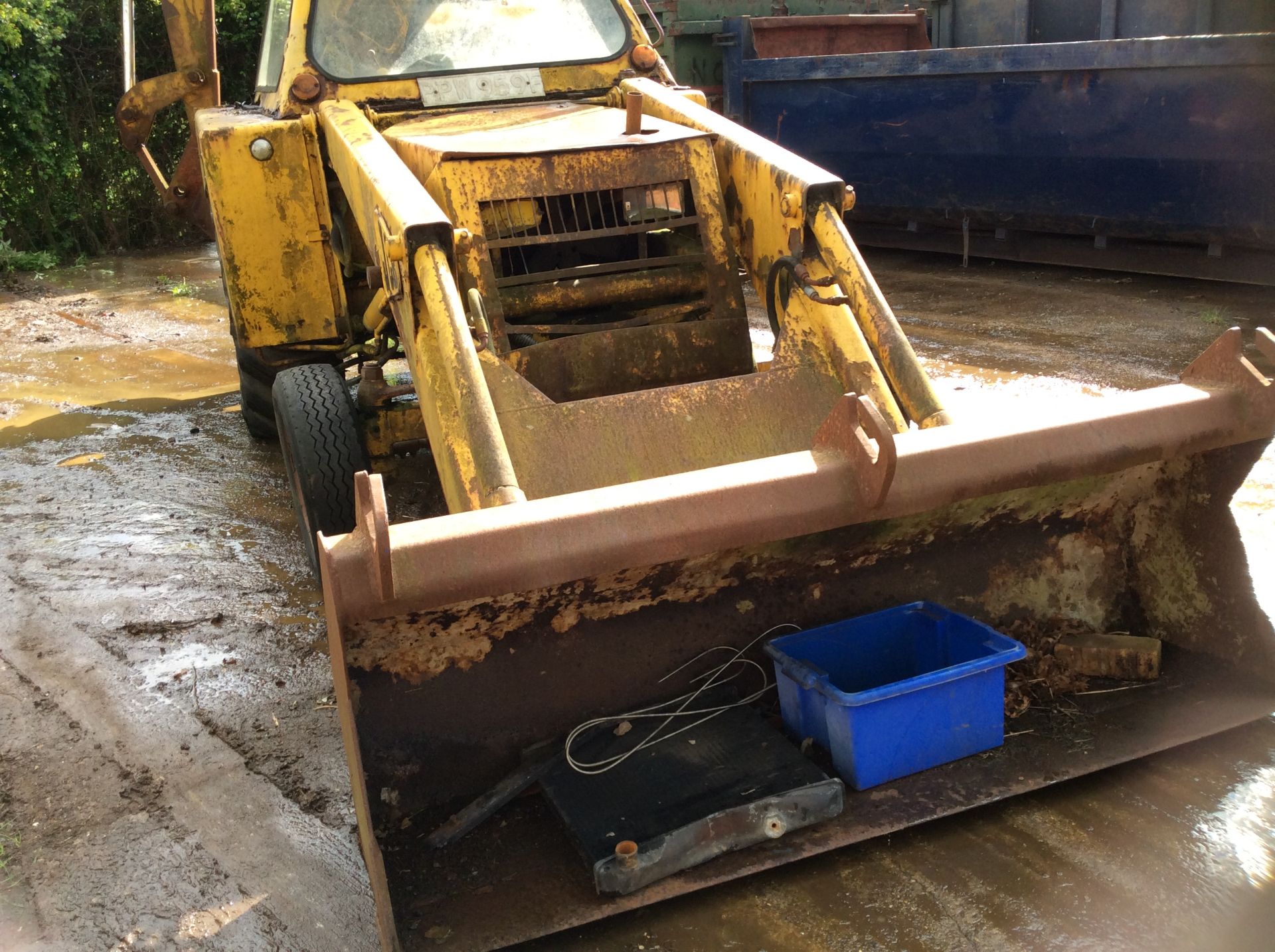 JCB BACK 3C HOE DIGGER SPARES OR REPAIRS - Image 2 of 3