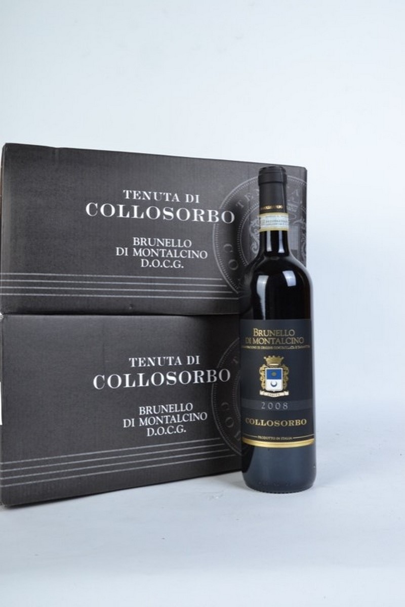 Brunello di Montalcino, Collosorbo, 2008, 12 Bot Notes: OCB / PERFECT PROVENANCE