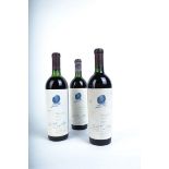 Napa Valley, Opus One, Mondavi-Rothschild, 1987, 1 Bot Notes: Liv. 3 (2 cm from capsule) & Napa