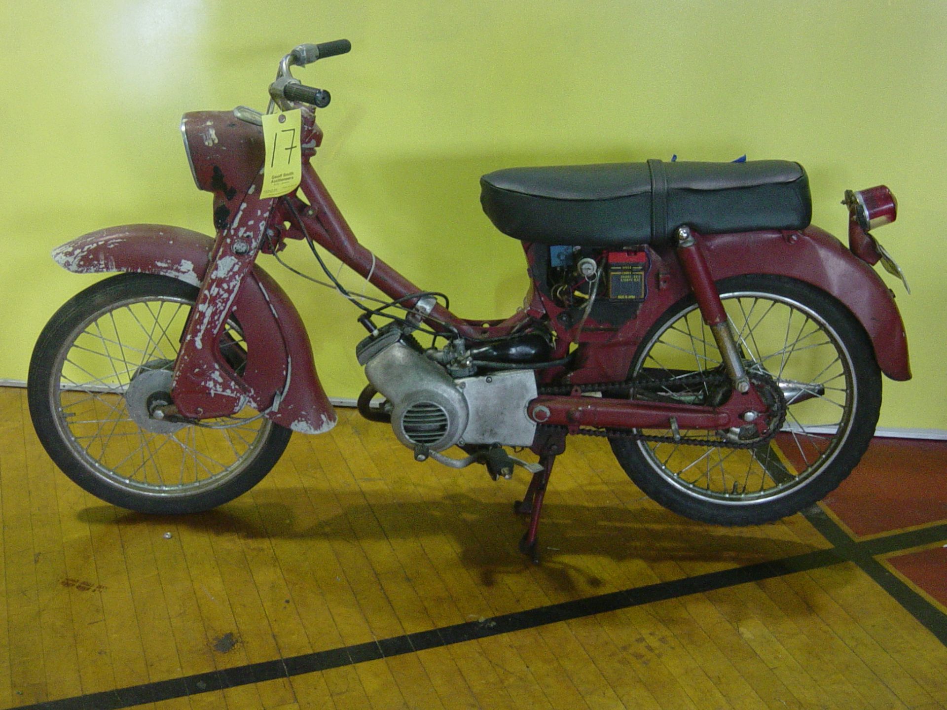 1960 BRIDGESTONE 90 CC (GOOD COMPRESSION) BILL OF SALE