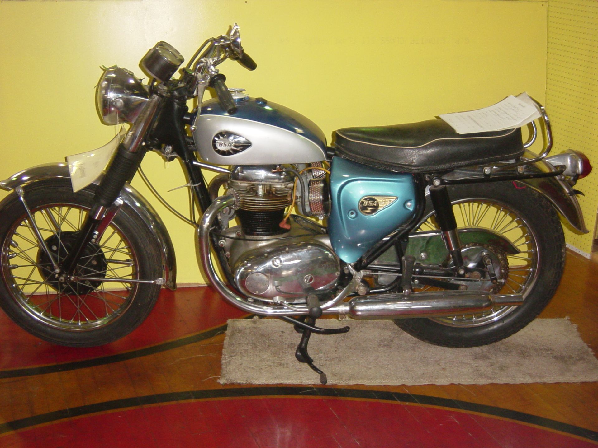 1964 BSA LIGHTNING BILL OF SALE