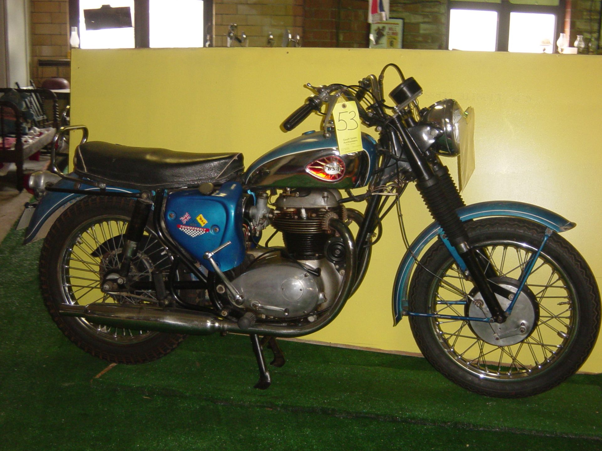 1966 BSA THUNDERBOLT 650 BILL OF SALE