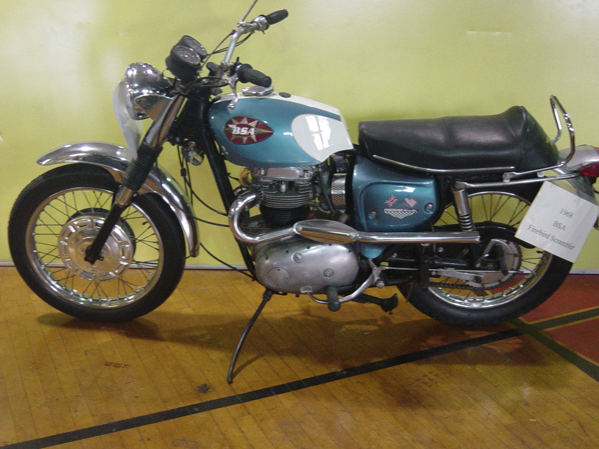 1966 BSA SPIT FIRE - RUNS - BILL OF SALE