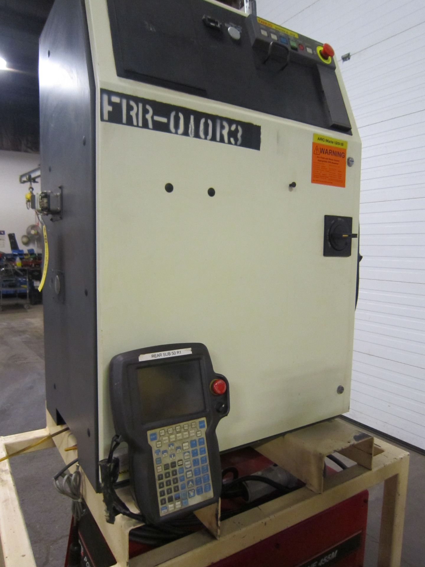 Fanuc Arcmate 120iB Welding Robot with RJ3iB Controller, teach pendant control, Lincoln Powerwave - Image 3 of 3