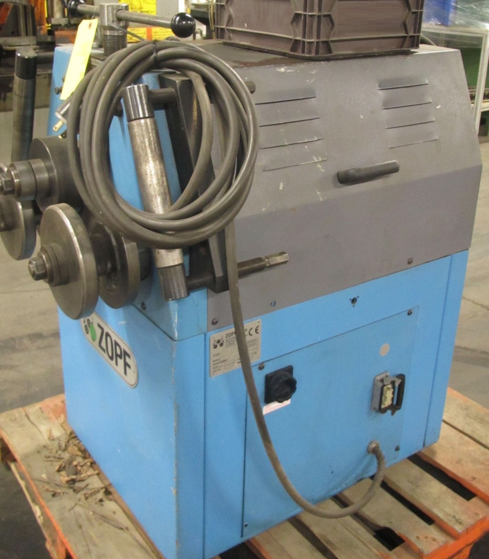 Zopf ZB-7072-MD 2" capacity Pipe Tube Bender with dies