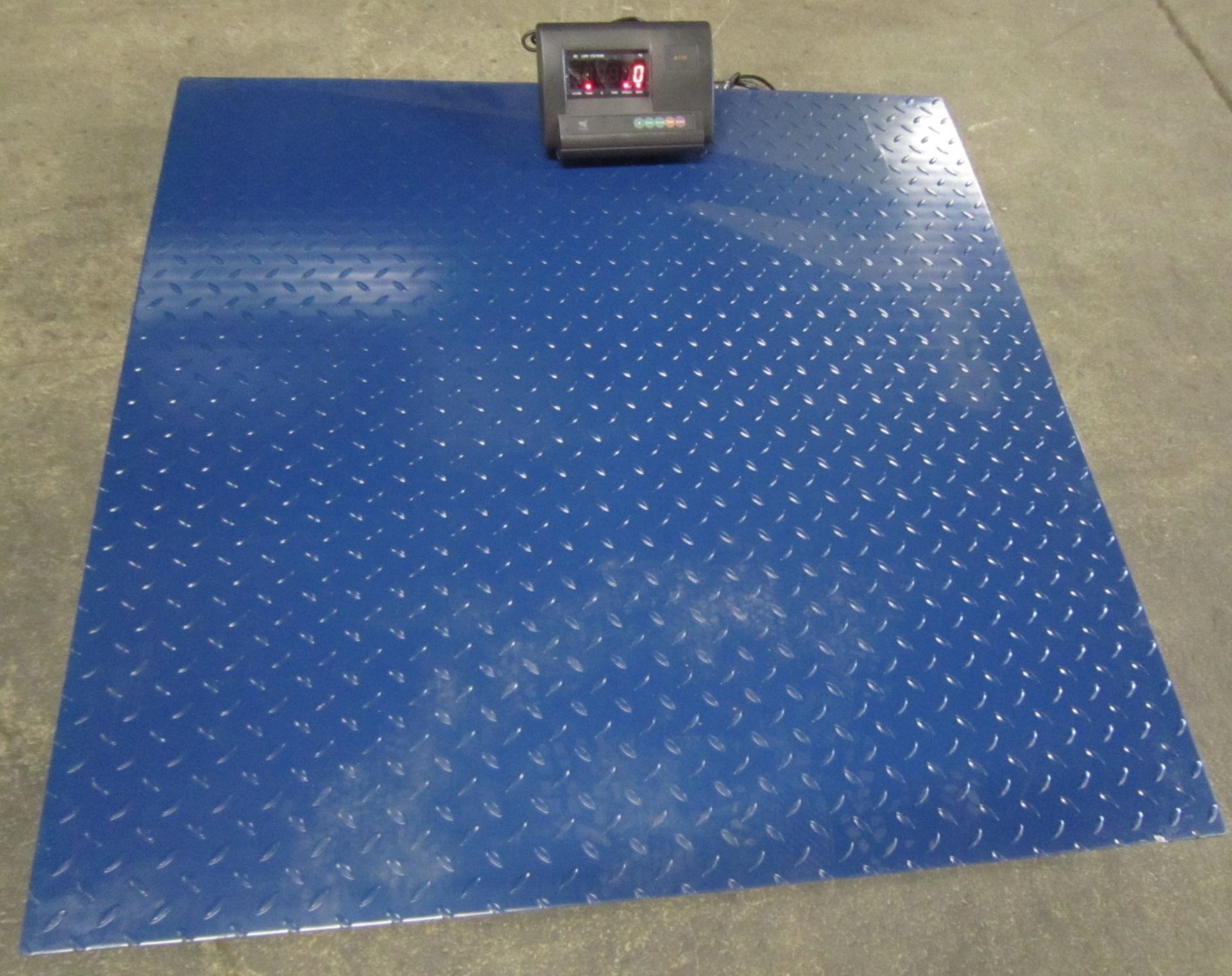 Digital floor scale 6000lbs capacity with DRO 48x48" 1lb accuracy