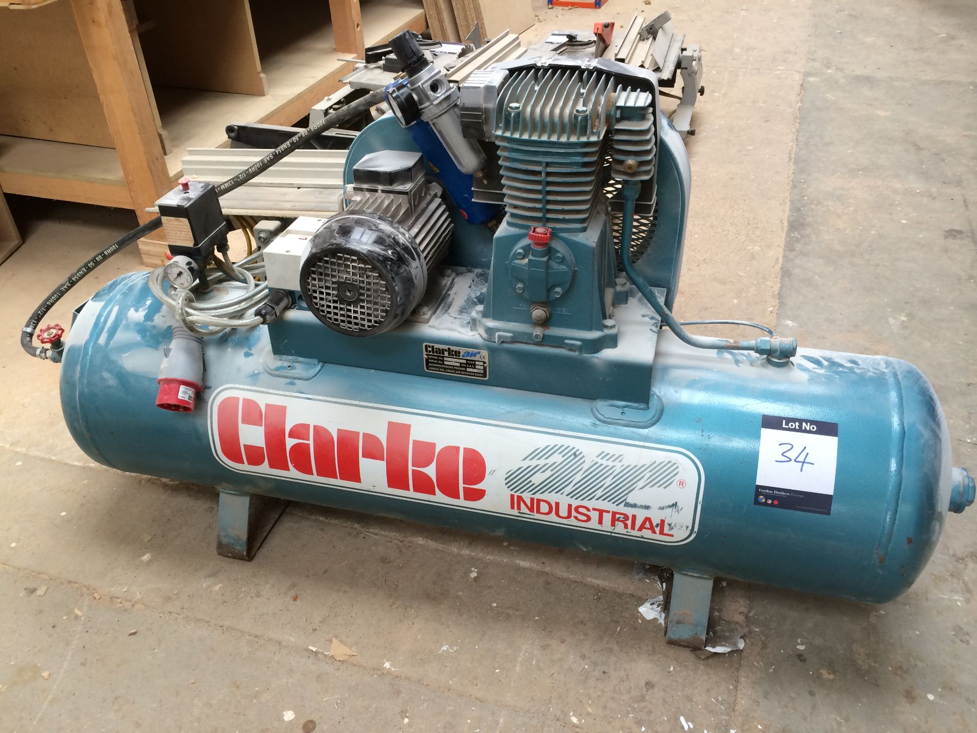 Clarke, SE1 5C1 60, 10.2 Bar Compressor, Serial Number: 047767 (1998)