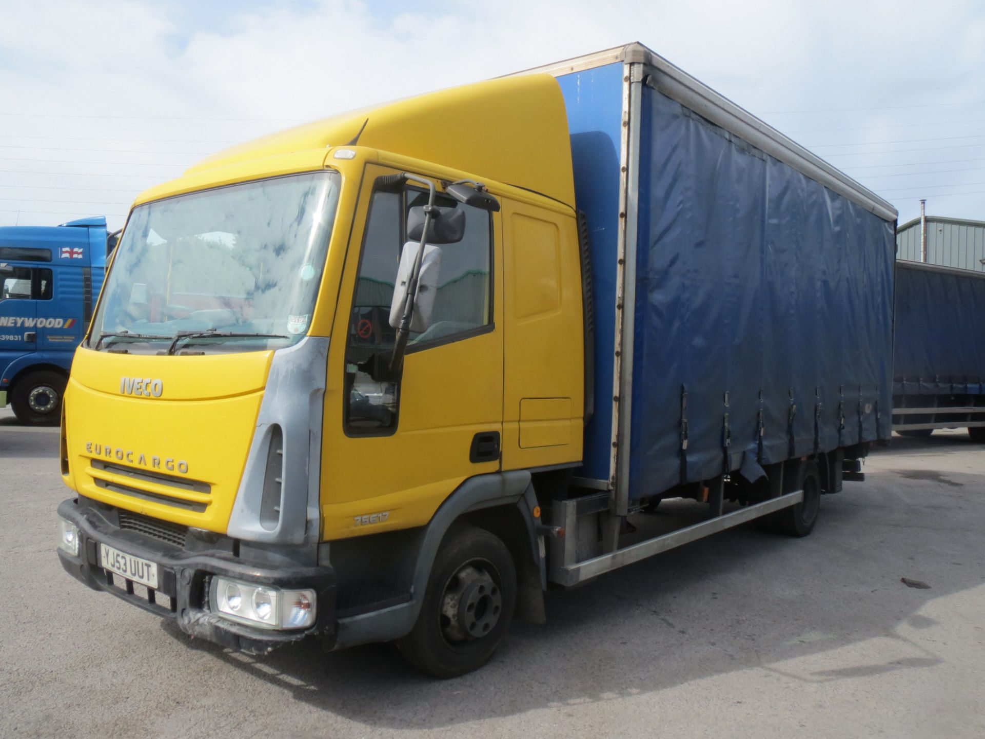 YJ53 UUT. Iveco Euro Cargo ML75E17 Cargo Plus rigi - Image 3 of 17