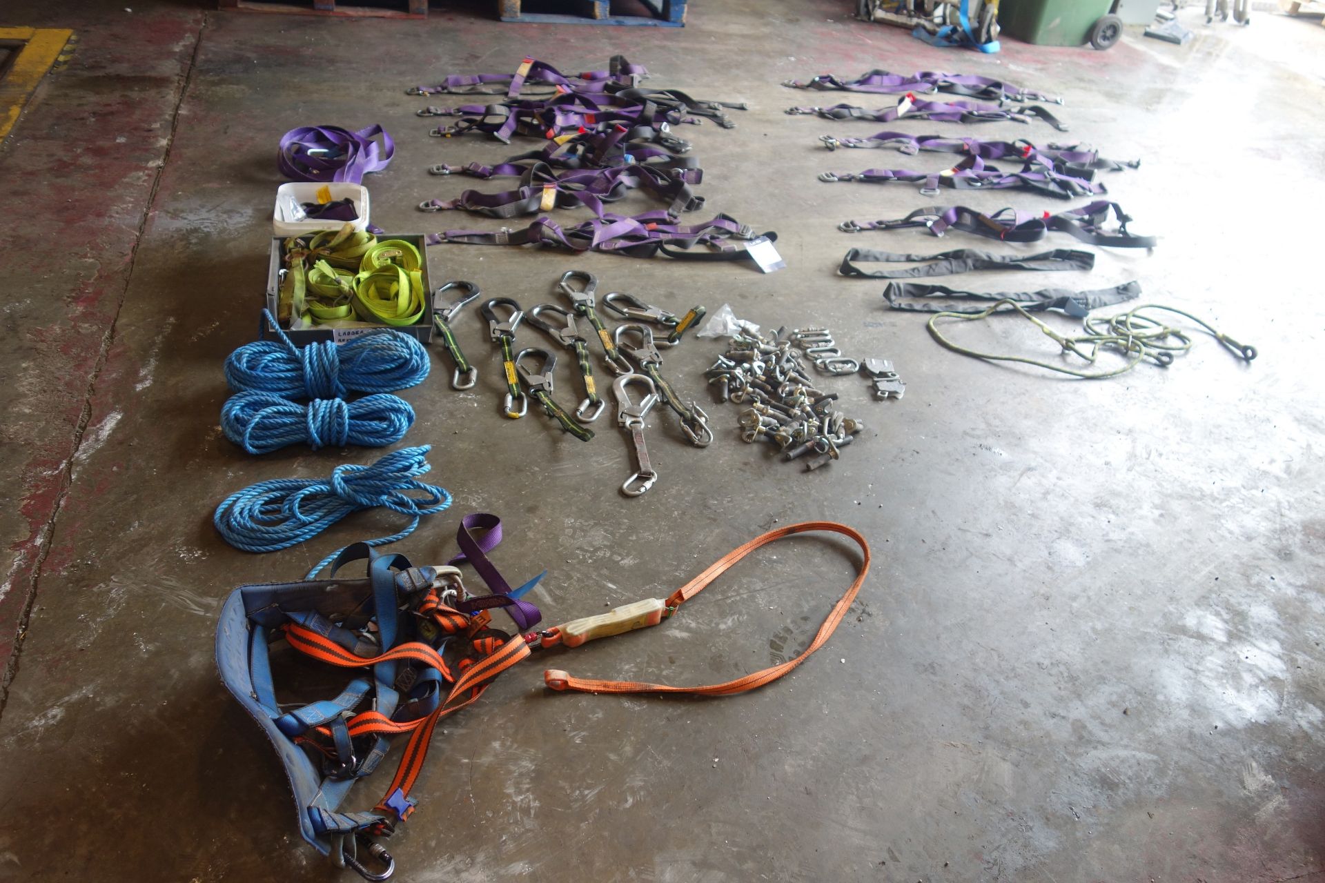 Ten Ridgegear RGH2 working at height harnesses (mainly 2013), Ekman Propad absail harness,