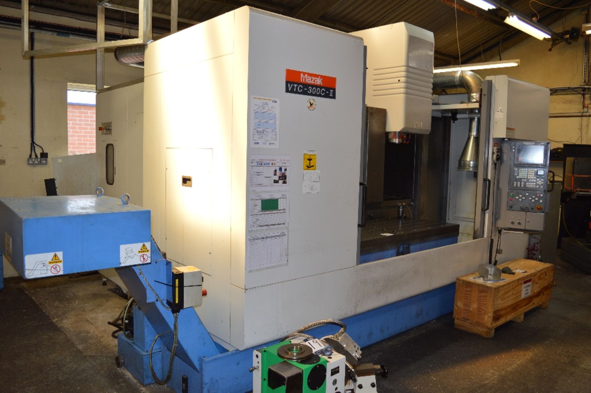 Mazak VTC-300C-II 3 axis CNC vertical machining ce - Image 12 of 14