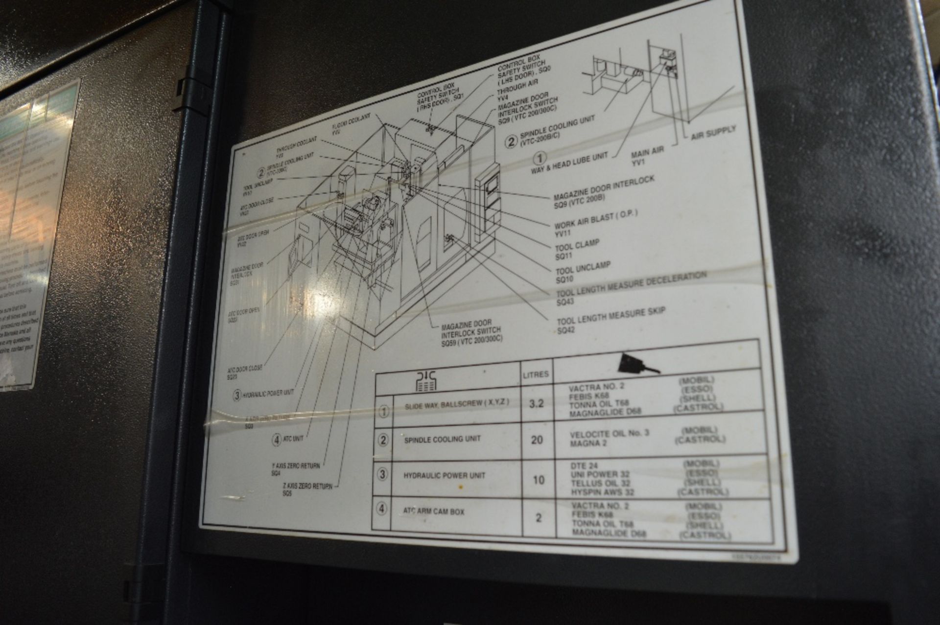 Mazak VTC-200B-II 3 axis CNC vertical machining ce - Image 16 of 17