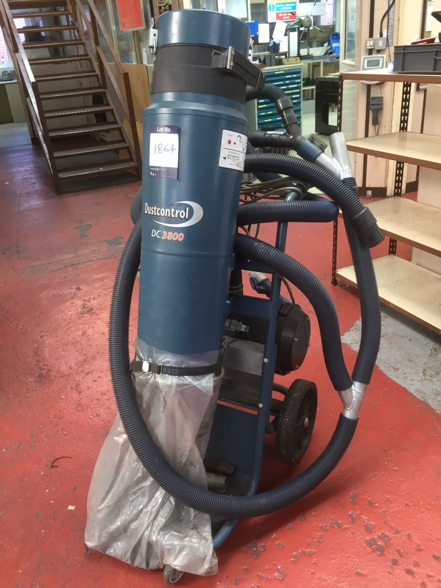 Dust Control DC3800 mobile dust extraction machine