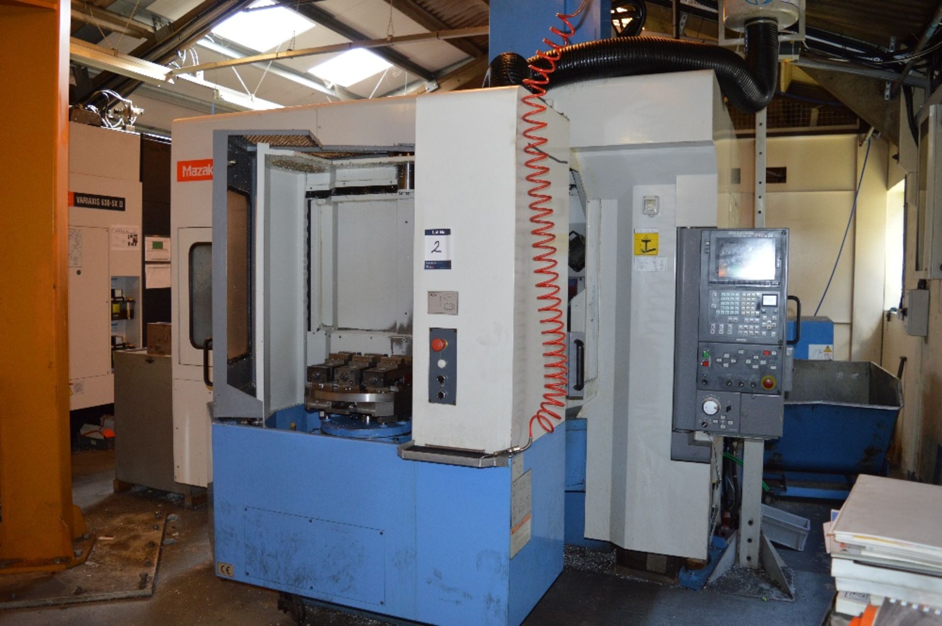 Mazak VARIAXIS 500-5X twin pallet 5 axis CNC verti