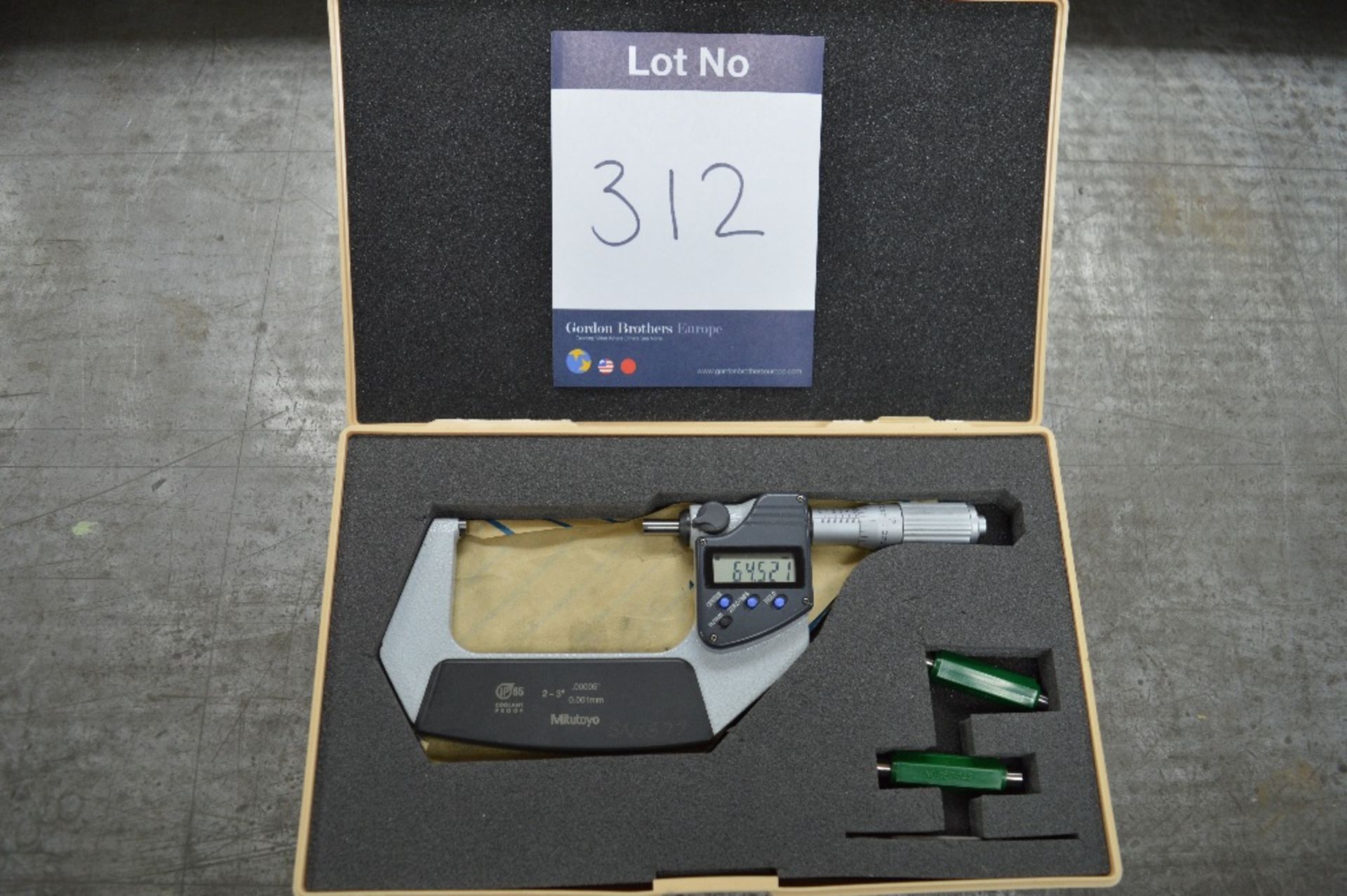 Mitutoyo 2-3" Digital Micrometer
Serial Number: N/